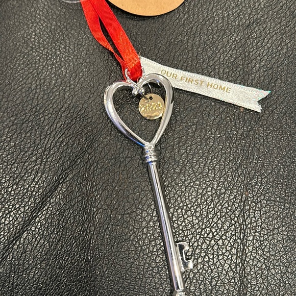 Brand new Hallmark Our first Home heart key Ornament - Picture 2 of 2